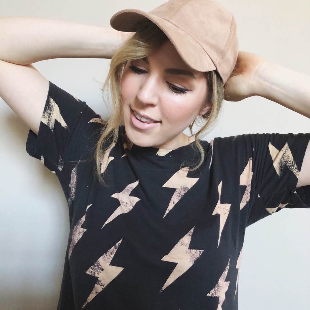 Suede Like Baseball Cap M